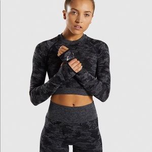 Gymshark Black Camo Set